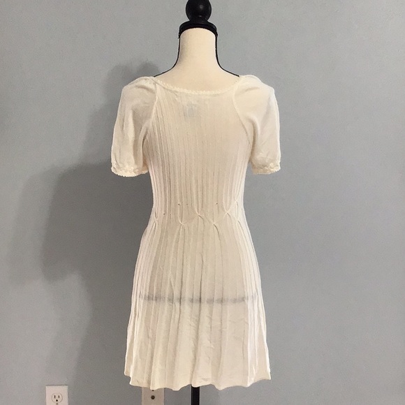 STUDIO M WHITE/CREAM SUMMER DRESS - Picture 3 of 4